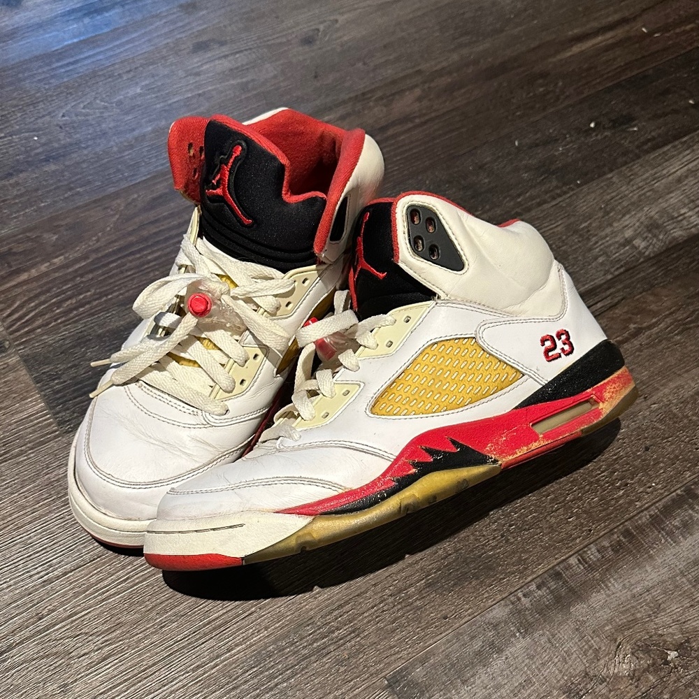 Jordan 5 Fire Red 2013